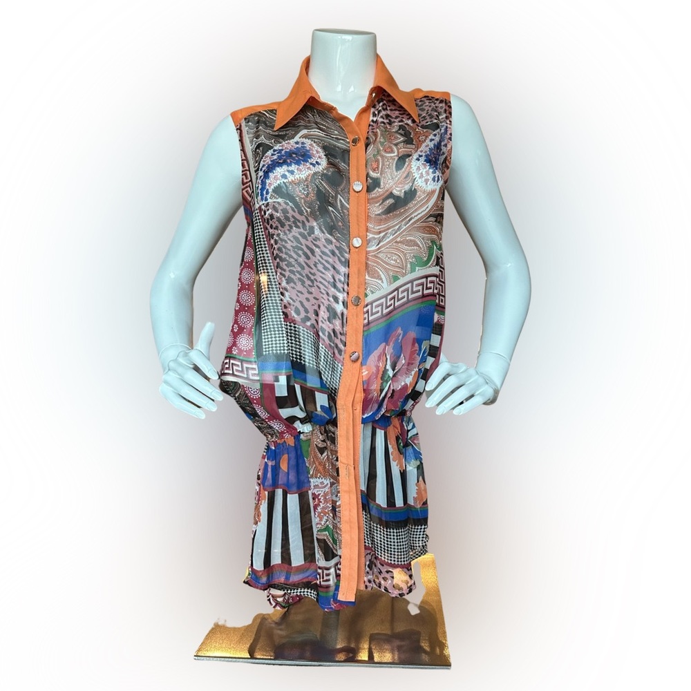 PEPPE PELUSO Sleeveless Blouse- Summer